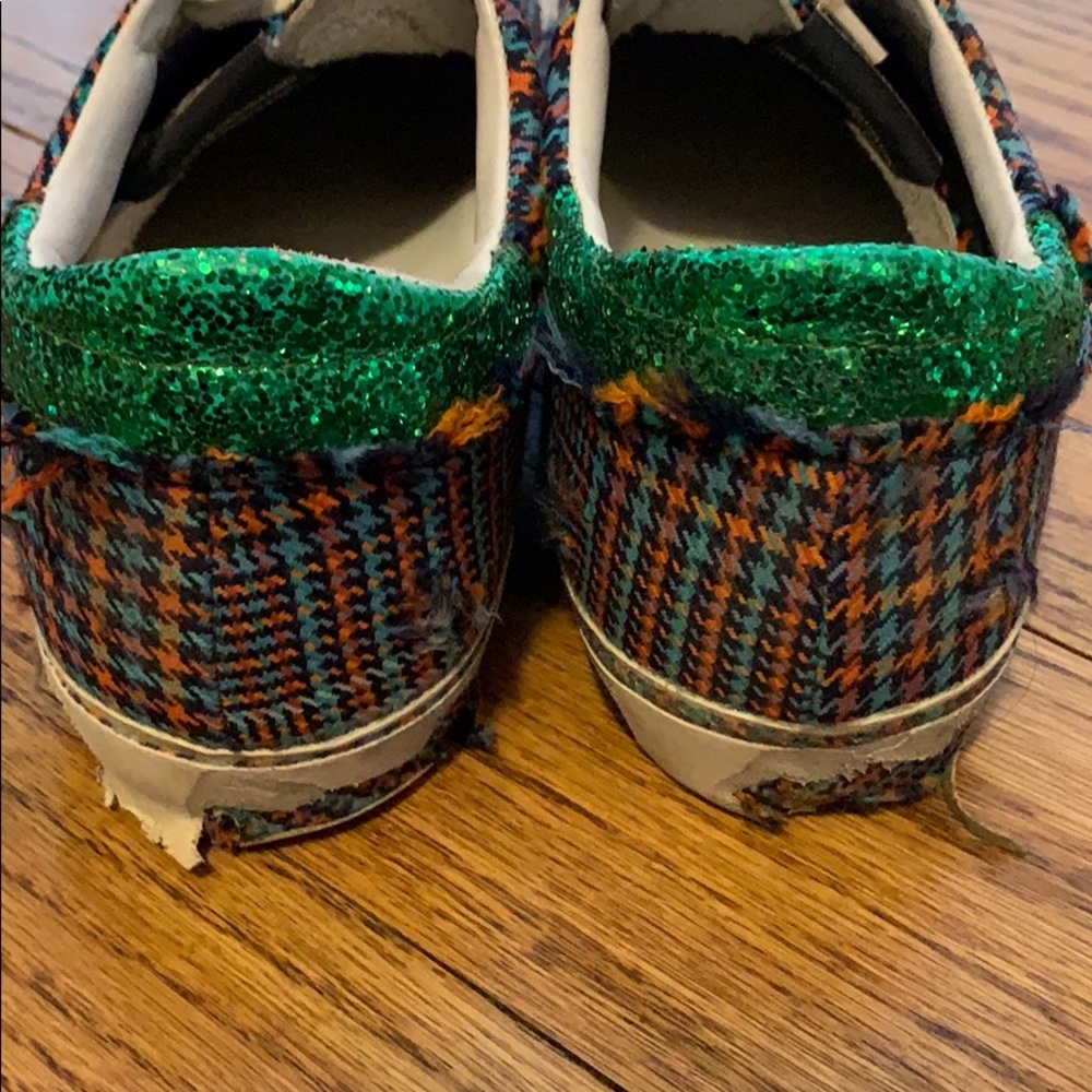 Tartan plaid Golden Goose sneakers - Picture 2 of 9